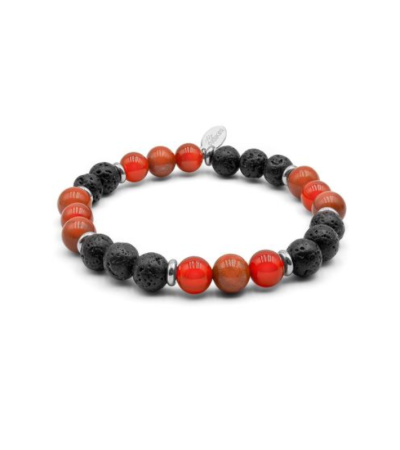 Bracelet lithothérapie Lily Parker Homme – Bracelets bien-être 8 mm