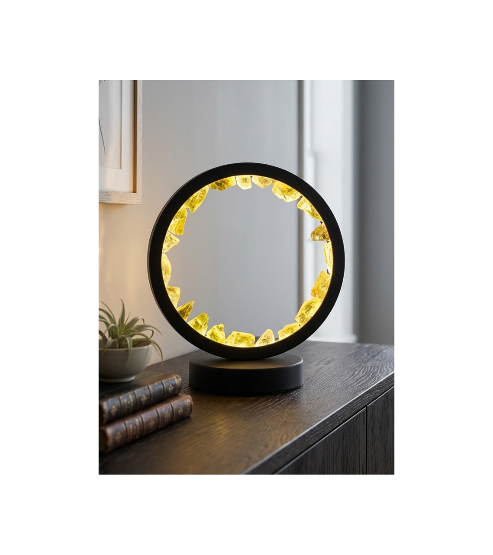 Lampe pierres naturelles ANGELIGHT – LUMILAND