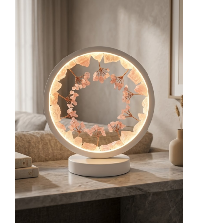 Lampe pierres naturelles ANGELIGHT Arbre de Vie – Lampe LED USB