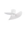 Ventilateur de Plafond ONA Blanc LED 70 cm | Silencieux télécommande