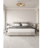 Ventilateur de Plafond ROSE Blanc & Bois LED silencieux - LUMILAND