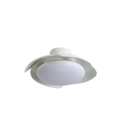 Ventilateur de Plafond ALOHA Blanc LED | Pales Rétractables & Moteur D