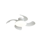 Ventilateur de Plafond ALOHA Blanc LED | Pales Rétractables & Moteur D