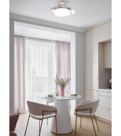Ventilateur de Plafond ALOHA Blanc LED | Pales Rétractables & Moteur D