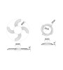 Ventilateur de Plafond ALOHA Blanc LED | Pales Rétractables & Moteur D