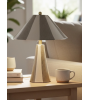 Lampe ADORA en céramique blanc et vert ou gris | Lumiland