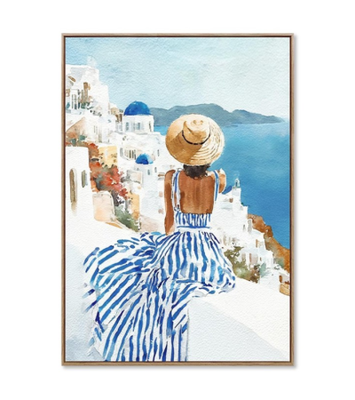 Tableau ÉVASION 70x100 cm – Toile encadrée | Lumiland