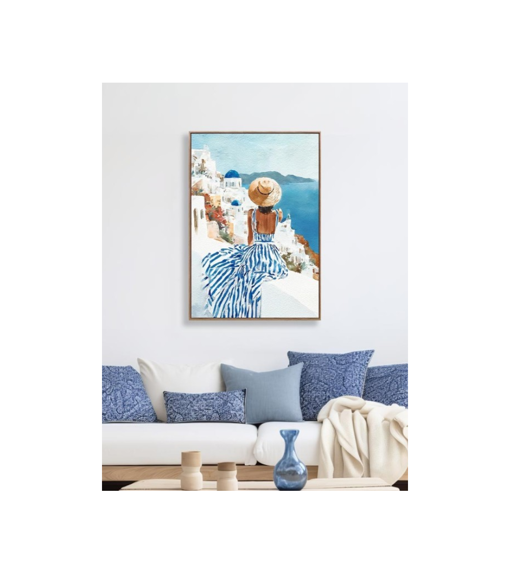 Tableau ÉVASION 70x100 cm – Toile encadrée | Lumiland