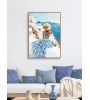 Tableau ÉVASION 70x100 cm – Toile encadrée | Lumiland