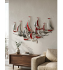 Décoration murale RÉGATE en métal 151 cm | Lumiland
