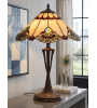 Lampe Tiffany Art Déco – Lampe à poser vitrail élégante | Lumiland