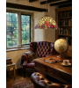 Suspension Tiffany en vitrail – Luminaire décoratif intemporel