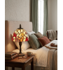 Lampe Tiffany BLOOM – Lampe fleurie en vitrail | Lumiland