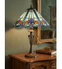 Lampe Tiffany AURÉLIA – Lampe en vitrail aux teintes cuivrées