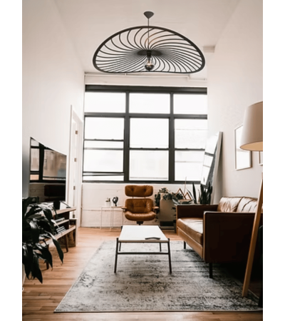 Suspension TURBINE – Grande suspension design Ø120 cm | Lumiland
