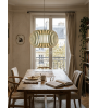 Suspension ESTENO en velours – 38 ou 60 cm | Lumiland