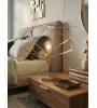 Lampe de table TOURMALINE design – Noir, Or ou Nickel | Lumiland