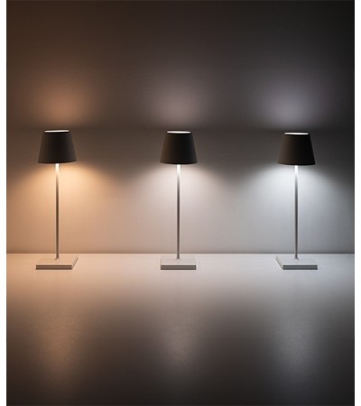 Lampe à Poser POLDINA idéale pour l'extérieur