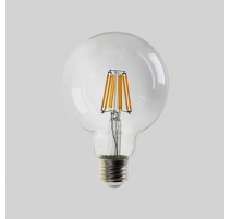 Ampoule GLOBE à LEDS FILAMENT, E27, 8W, 2700K