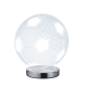 Lampe BALL, Chrome, LEDS intégrées RGB
