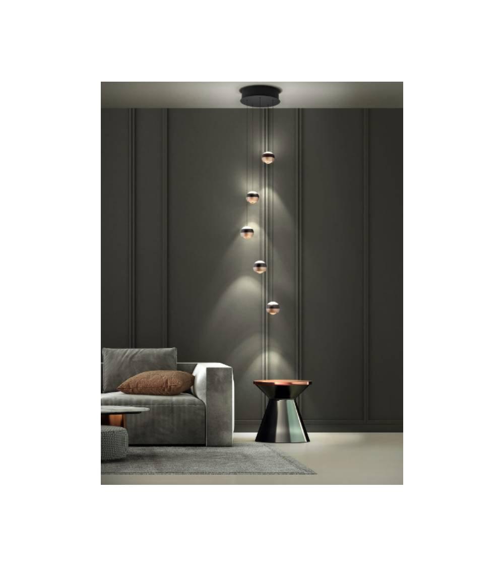 Suspension ORBIT : design moderne, éclairage LED - Lumiland.fr Suspension ORBIT : design moderne, éclairage LED - Lumiland.fr