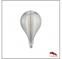 Ampoule TROPFEN à LEDS FILAMENT, FUMEE, E27, 8W, 2700K