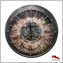 Horloge VIRGINIA, Finition métal, diamètre 80 cm.
