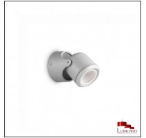 Applique extérieure orientable XENO finition aluminium coloris gris clair