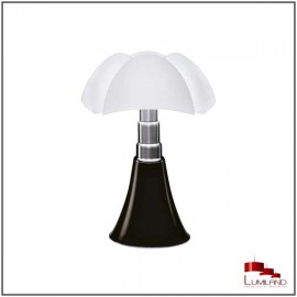 Lampe PIPISTRELLO, Noire, LEDS Intégrées, Moyen Modèle