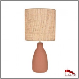 Lampe PORTINATX, Terracotta, 1 lumière, L