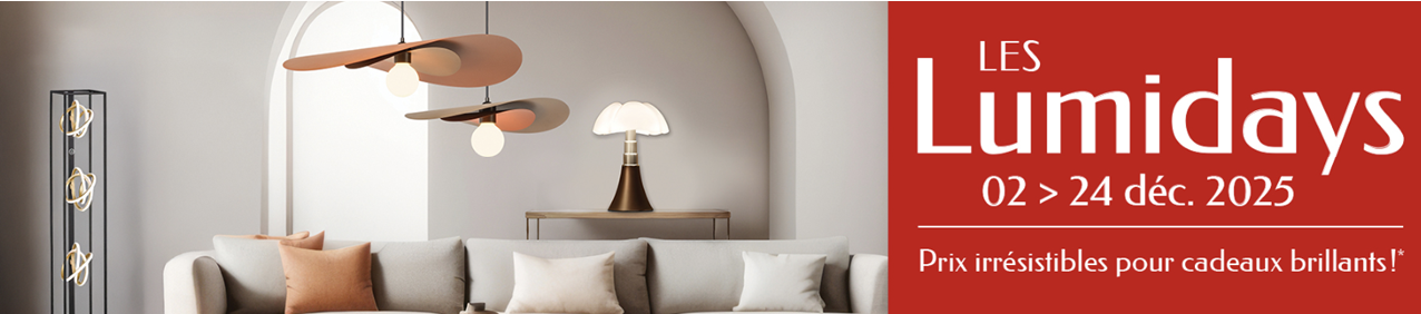 Lumidays Lumiland – Promotions du 2 au 24 décembre 2025 sur les luminaires