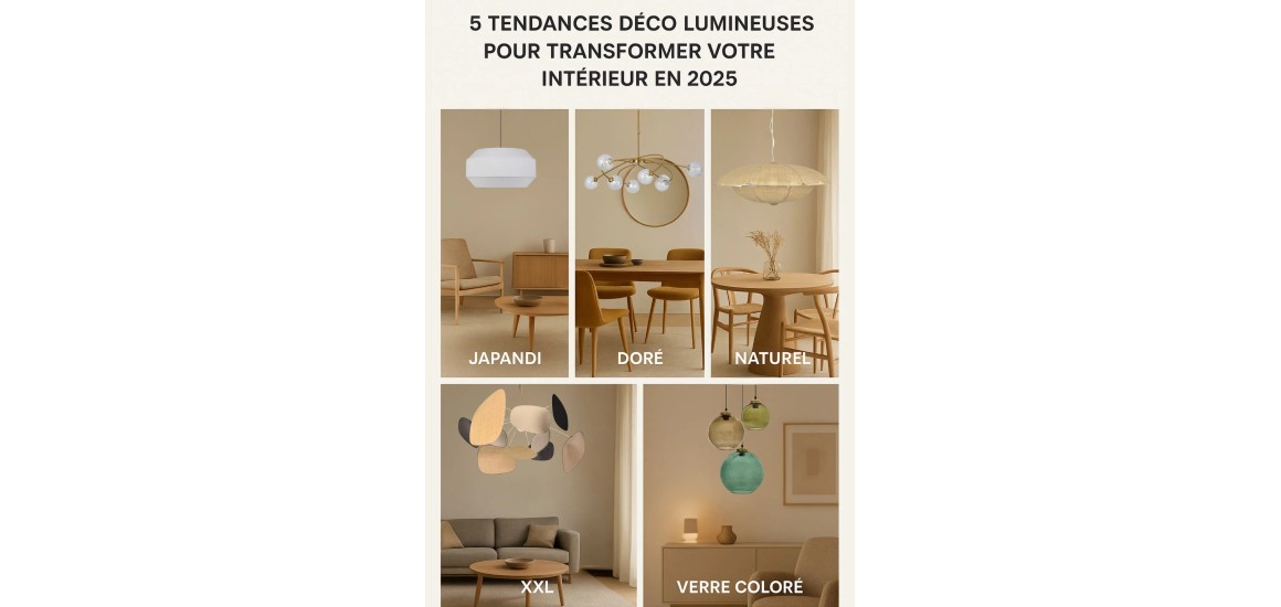 5 tendances déco 2025 - Lumiland